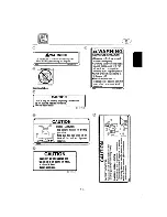 Preview for 11 page of Yamaha XL760W Owner'S/Operator'S Manual