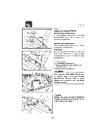 Preview for 48 page of Yamaha XL760W Owner'S/Operator'S Manual