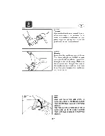 Preview for 58 page of Yamaha XL760W Owner'S/Operator'S Manual