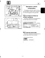 Preview for 9 page of Yamaha XLT1200 WaveRunner 2002 Owner'S/Operator'S Manual