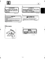 Предварительный просмотр 11 страницы Yamaha XLT1200 WaveRunner 2003 Owner'S/Operator'S Manual