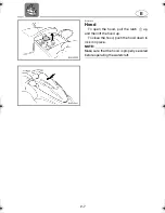 Предварительный просмотр 34 страницы Yamaha XLT1200 WaveRunner 2003 Owner'S/Operator'S Manual