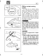 Предварительный просмотр 44 страницы Yamaha XLT1200 WaveRunner 2003 Owner'S/Operator'S Manual