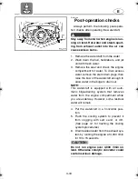 Предварительный просмотр 92 страницы Yamaha XLT1200 WaveRunner 2003 Owner'S/Operator'S Manual