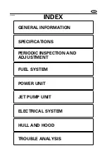 Preview for 12 page of Yamaha XLT1200 WaveRunner 2003 Service Manual