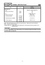 Preview for 31 page of Yamaha XLT1200 WaveRunner 2003 Service Manual