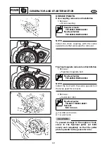 Preview for 254 page of Yamaha XLT1200 WaveRunner 2003 Service Manual