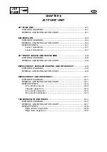 Preview for 270 page of Yamaha XLT1200 WaveRunner 2003 Service Manual