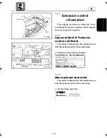 Preview for 9 page of Yamaha XLT800 WaveRunner 2003 Owner'S/Operator'S Manual