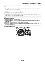 Preview for 99 page of Yamaha XMAX 125 Service Manual