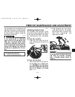 Предварительный просмотр 65 страницы Yamaha XMAX 125i Owner'S Manual