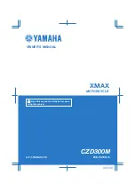 Yamaha XMAX CZD300M 2021 Owner'S Manual preview