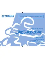 Yamaha XMAX Sport Owner'S Manual preview