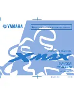 Yamaha XMax YP400RXMAx YP400RA Owner'S Manual preview