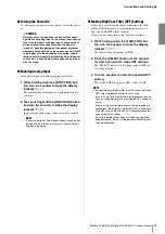 Предварительный просмотр 19 страницы Yamaha XMV8140 Owner'S Manual