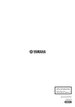 Предварительный просмотр 42 страницы Yamaha XMV8140 Owner'S Manual