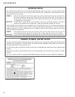 Preview for 2 page of Yamaha XP1000 Service Manual