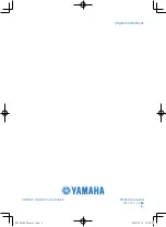 Preview for 124 page of Yamaha XP530A Owner'S Manual