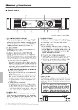 Предварительный просмотр 6 страницы Yamaha XP7000 Manual De Instrucciones