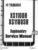 Предварительный просмотр 40 страницы Yamaha XS1100H Service Manual