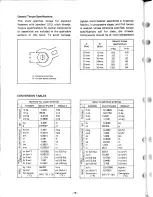 Предварительный просмотр 61 страницы Yamaha XS1100H Service Manual