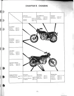 Предварительный просмотр 174 страницы Yamaha XS1100H Service Manual