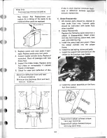 Предварительный просмотр 182 страницы Yamaha XS1100H Service Manual