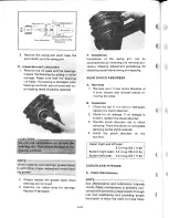 Предварительный просмотр 191 страницы Yamaha XS1100H Service Manual