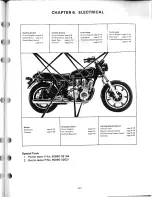 Предварительный просмотр 198 страницы Yamaha XS1100H Service Manual