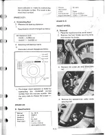 Предварительный просмотр 262 страницы Yamaha XS1100H Service Manual