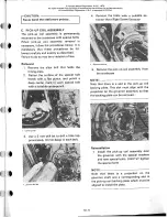 Предварительный просмотр 292 страницы Yamaha XS1100H Service Manual