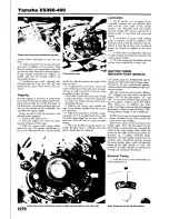 Предварительный просмотр 8 страницы Yamaha XS360 Service Manual