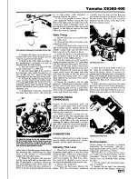 Предварительный просмотр 9 страницы Yamaha XS360 Service Manual