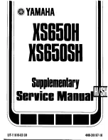 Preview for 112 page of Yamaha XS650 Series Shop Manual