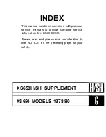 Preview for 2 page of Yamaha XS650H 1978 Supplementary Service Manual