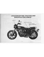 Preview for 8 page of Yamaha XS850G Owner'S Manual