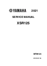Yamaha XSR125 2021 Service Manual preview