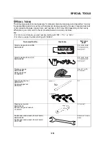 Preview for 15 page of Yamaha XSR125 2021 Service Manual