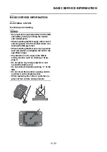 Preview for 20 page of Yamaha XSR900 2022 Service Manual