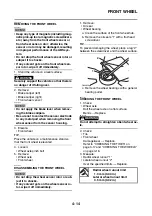 Preview for 135 page of Yamaha XSR900 2022 Service Manual