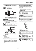 Preview for 196 page of Yamaha XSR900 2022 Service Manual