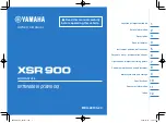 Предварительный просмотр 1 страницы Yamaha XSR900 Owner'S Manual