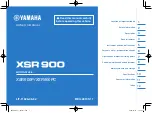 Preview for 1 page of Yamaha XSR900P Owner'S Manual