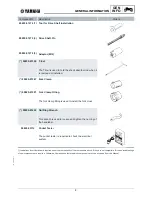 Preview for 8 page of Yamaha XT 125R 2005 Service Information