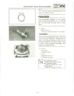 Preview for 106 page of Yamaha XT 600 A Service Manual