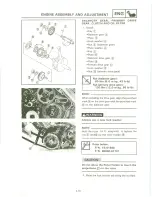 Preview for 176 page of Yamaha XT 600 A Service Manual