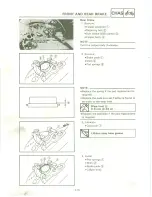 Preview for 219 page of Yamaha XT 600 A Service Manual