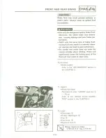 Preview for 239 page of Yamaha XT 600 A Service Manual