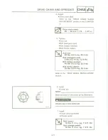 Preview for 278 page of Yamaha XT 600 A Service Manual