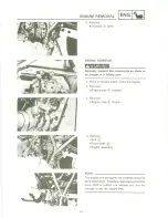 Preview for 111 page of Yamaha XT 600 AC Service Manual